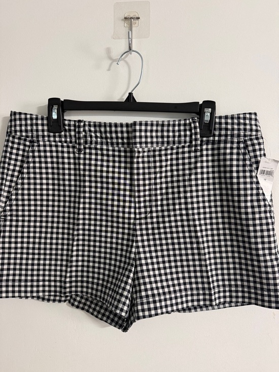 GAP Pants - GAP Black and White Gingham Shorts